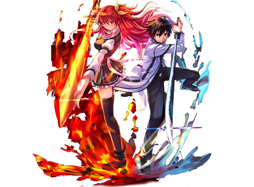 Chivalry of a Failed Knight  is a Japanese light novel series written by Riku Misora and illustrated by Won. The story is set in a fantasy world where the titular failed knight Ikki Kurogane meets Stella Vermillion who is considered a genius.