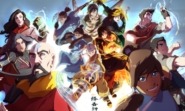 Avatar: The Last Airbender  is an American animated television series that aired for three seasons on Nickelodeon. The series began in February 2005 and concluded in July 2008 with a two-hour episode titled Sozins Comet. Avatar: The Last Airbender is set in an Asiatic-like world in which some people can manipulate the classical elements with psychokinetic variants of the Chinese martial artsknown as ''bending''. The series is presented in a style that combines anime with American cartoons and relies on the imagery of East/South Asian, Inuit, and New World societies. 