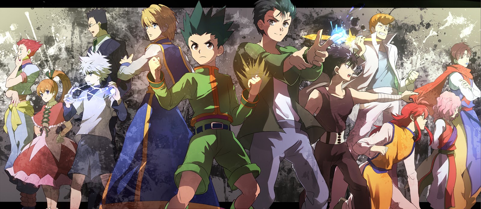  In short, being a hunter is roughly the same as being a professional at a certain profession while being able to utilize the power system within the anime called Nen. Despite being abandoned by his father, Gon departs upon a journey to follow in his footsteps, pass the rigorous Hunter Examination, and eventually find his father. Along the way, Gon meets various other Hunters, including main cast members Kurapika, Leorio, and Killua, and also encounters the paranormal. The original inspiration for the manga came from Togashis own collecting hobby.