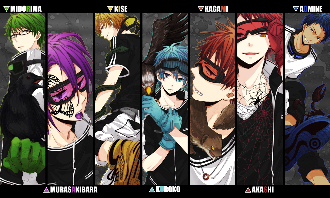 Kurokos Basketball, known in Japan as Kuroko no Basket , is a Japanese sports manga series written and illustrated by Tadatoshi Fujimaki. The English rendering The Basketball Which Kuroko Plays also appears in the artwork of the Japanese version. It was serialized in Weekly Shōnen Jump from December 2008 to September 2014, with the individual chapters collected into 30 tankōbon volumes by Shueisha. It tells the story of a high school basketball team trying to make it to the national tournament.