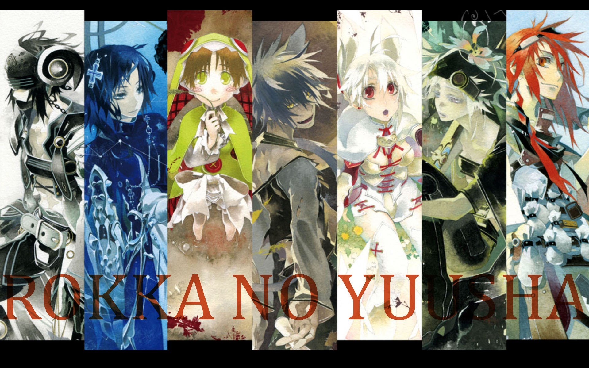 Rokka: Braves of the Six Flowers  is a Japanese light novel series written by Ishio Yamagata, with illustrations by Miyagi. Shueisha has published six volumes since August 2011. A manga adaptation by Kei Toru began serialization in Shueishas Super Dash & Go! magazine in February 2012. Both the light novels and their manga adaptation are licensed in North America by Yen Press. An anime television series produced by Passione and directed by Takeo Takahashi aired in Japan from July 4 to September 19, 2015.