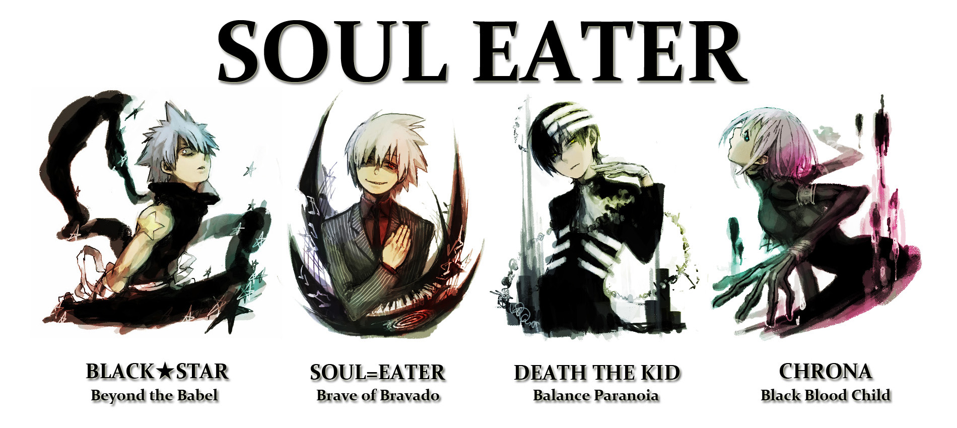 Soul Eater is a Japanese manga series written and illustrated by Atsushi Ōkubo. Set at the 'Death Weapon Meister Academy', the series revolves around three teams, each consisting of a weapon meister and (at least one) weapon that can transform into a humanoid. Trying to make the latter a 'death scythe' and thus fit for use by the academys headmaster Shinigami, the personification of death, they must collect the souls of 99 evil humans and one witch, in that order; otherwise, they will have to start all over again.
